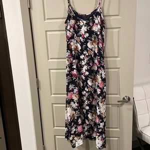 Floral tank dress